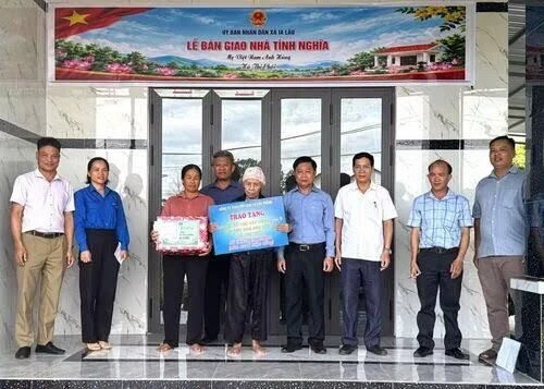 Gia Lai bàn giao nhà tình nghĩa hơn 100 m² tại xã Ia Lâu