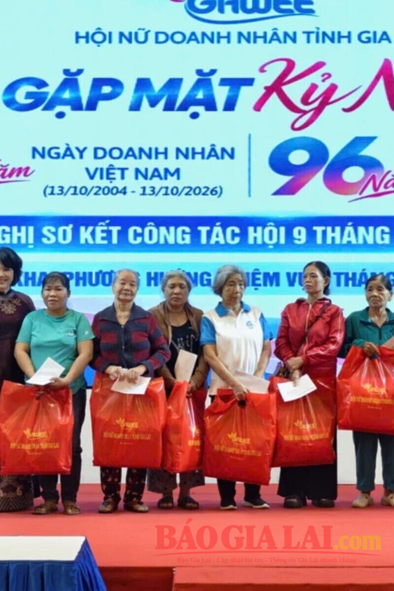 Hội Nữ Doanh Nhân Gia Lai Gặp Mặt 20/10, Trao 50 Suất Quà